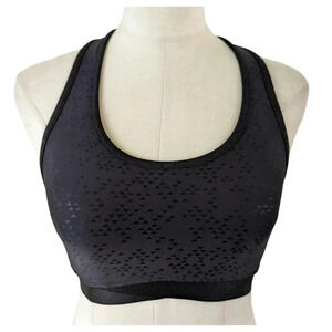 SOULCYCLE Black Crossback Sports Bra Size S